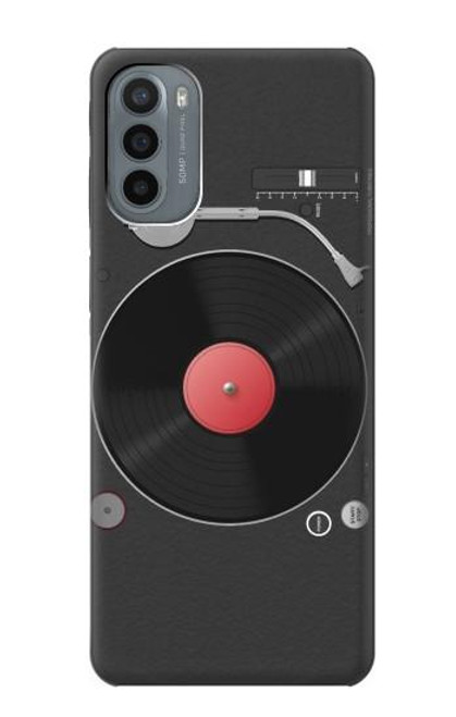 S3952 Graphique de tourne-disque vinyle tourne-disque Etui Coque Housse pour Motorola Moto G31