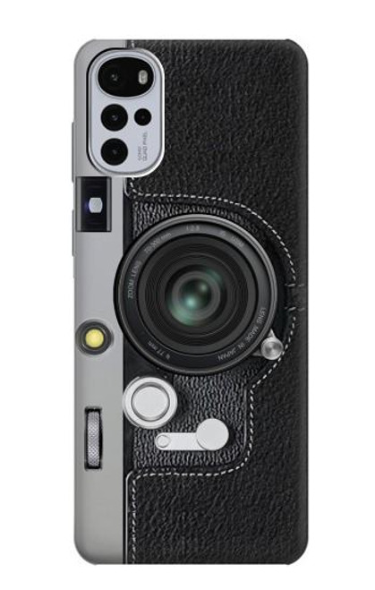 S3922 Impression graphique de l'obturateur de l'objectif de l'appareil photo Etui Coque Housse pour Motorola Moto G22