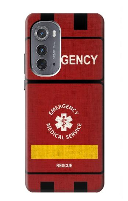 S3957 Service médical d'urgence Etui Coque Housse pour Motorola Edge (2022)