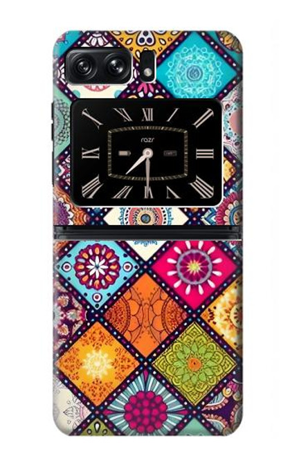 S3943 Motif Maldalas Etui Coque Housse pour Motorola Moto Razr 2022