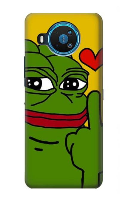 S3945 Pepe Love doigt du milieu Etui Coque Housse pour Nokia 8.3 5G