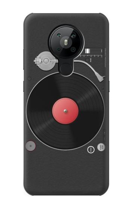 S3952 Graphique de tourne-disque vinyle tourne-disque Etui Coque Housse pour Nokia 5.3