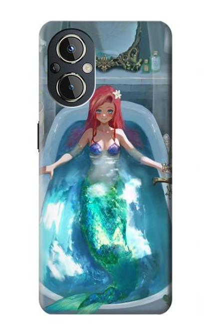S3911 Jolie petite sirène Aqua Spa Etui Coque Housse pour OnePlus Nord N20 5G