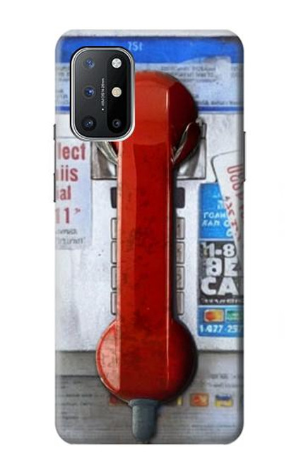 S3925 Collage Téléphone Public Vintage Etui Coque Housse pour OnePlus 8T