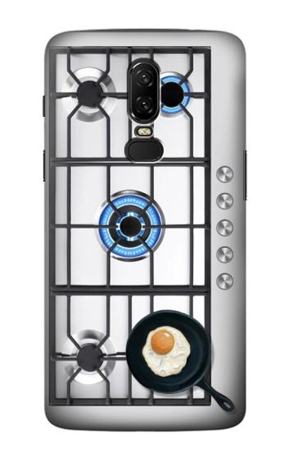 S3928 Cuisine graphique de cuisine Etui Coque Housse pour OnePlus 6