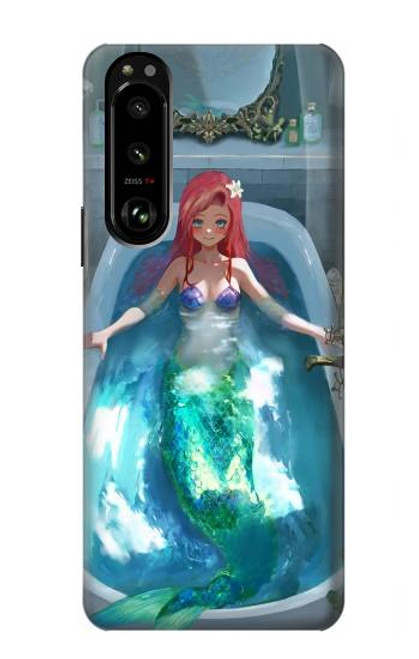 S3911 Jolie petite sirène Aqua Spa Etui Coque Housse pour Sony Xperia 5 III