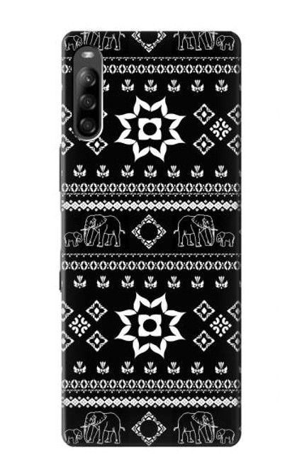 S3932 Patron de pantalon éléphant Etui Coque Housse pour Sony Xperia L4