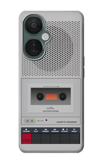 S3953 Graphique de lecteur de cassettes vintage Etui Coque Housse pour OnePlus Nord CE 3 Lite, Nord N30 5G