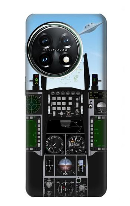 S3933 Avion de chasse OVNI Etui Coque Housse pour OnePlus 11
