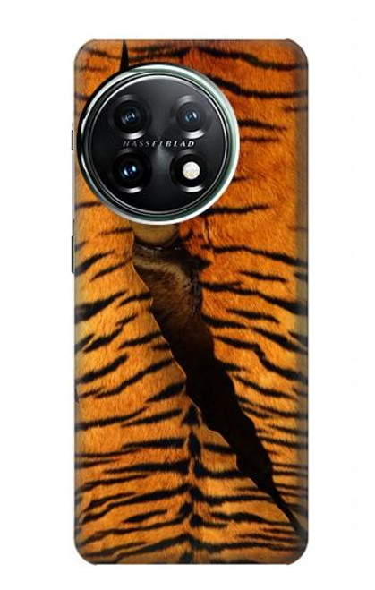S3951 Marques de larme d'oeil de tigre Etui Coque Housse pour OnePlus 11