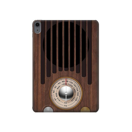 S3935 Graphique du tuner radio FM AM Etui Coque Housse pour iPad Air (2020, 2022), Air 11 (2024,2025,2026), Pro 11 (2022)
