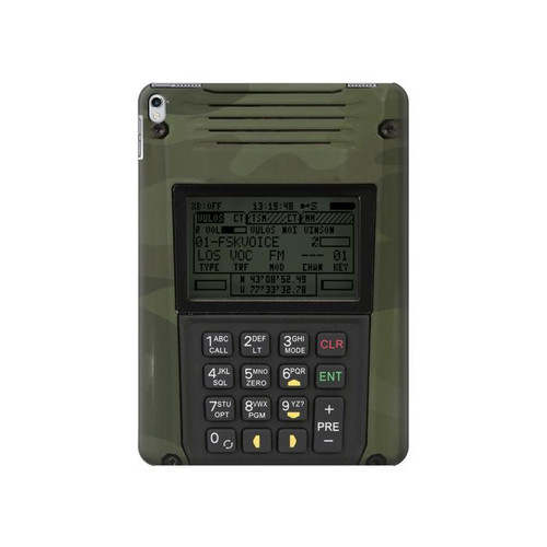 S3959 Impression graphique de la radio militaire Etui Coque Housse pour iPad Air 2, iPad 9.7 (2017,2018), iPad 6, iPad 5