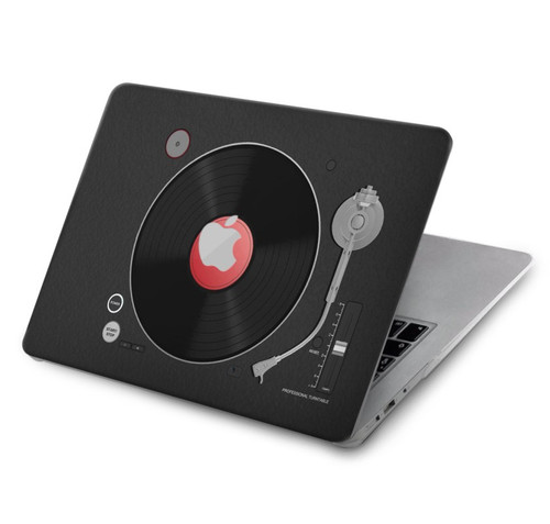 S3952 Graphique de tourne-disque vinyle tourne-disque Etui Coque Housse pour MacBook Pro Retina 13″ - A1425, A1502