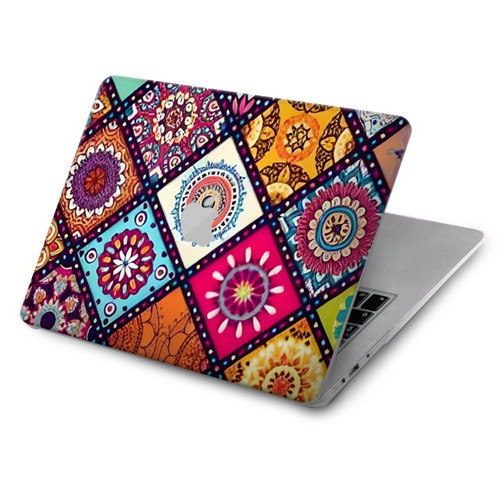 S3943 Motif Maldalas Etui Coque Housse pour MacBook Pro 14 M1,M2,M3 (2021,2023) - A2442, A2779, A2992, A2918