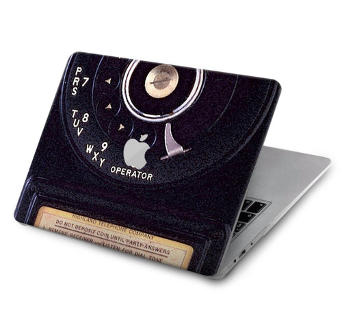 S0086 Vintage téléphone Etui Coque Housse pour MacBook Air 15″ (2023,2024) - A2941, A3114