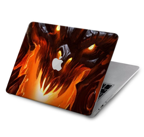 S0414 Dragon de feu Etui Coque Housse pour MacBook Air 15″ (2023,2024) - A2941, A3114