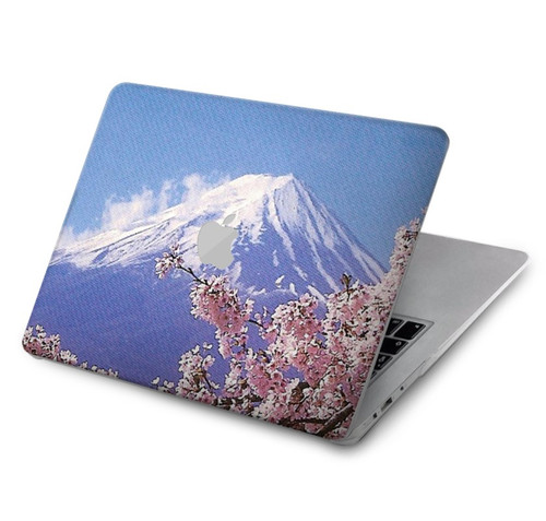 S1060 Mont Fuji Sakura fleur de cerisier Etui Coque Housse pour MacBook Air 15″ (2023,2024) - A2941, A3114