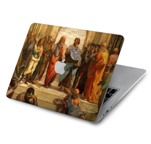 S1086 Ecole d'Athènes de Raphaël Etui Coque Housse pour MacBook Air 15″ (2023,2024,2025) - A2941, A3114, A3241