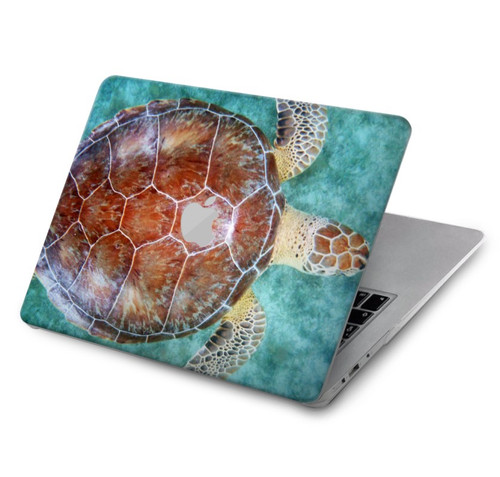 S1424 Tortue de mer Etui Coque Housse pour MacBook Air 15″ (2023,2024) - A2941, A3114