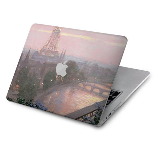 S1443 Terrasse à Paris Eifel Etui Coque Housse pour MacBook Air 15″ (2023,2024) - A2941, A3114