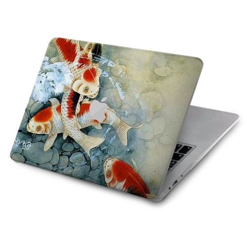S1654 Carpe Koï poisson Peinture Art Etui Coque Housse pour MacBook Air 15″ (2023,2024,2025) - A2941, A3114, A3241 S1654 Carpe Koï poisson Peinture Art Etui Coque Housse pour MacBook Air 15″ (2023,2024,2025) - A2941, A3114, A3241