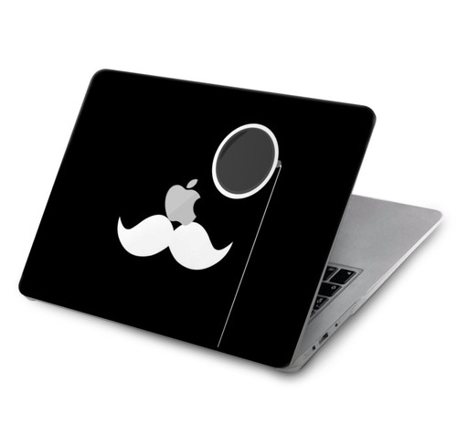 S1946 Sir Mustache Minimalisme Etui Coque Housse pour MacBook Air 15″ (2023,2024,2025) - A2941, A3114, A3241