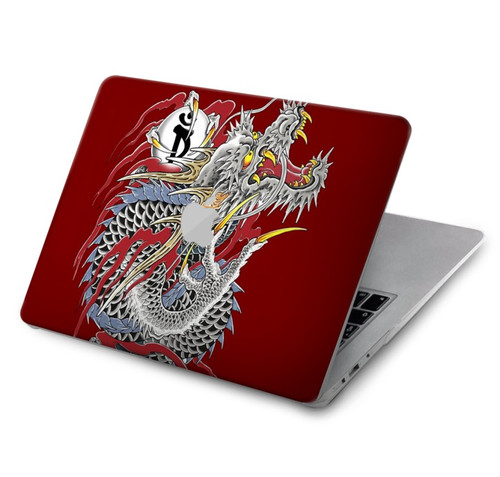 S2104 Yakuza dragon Tatouage Etui Coque Housse pour MacBook Air 15″ (2023,2024) - A2941, A3114