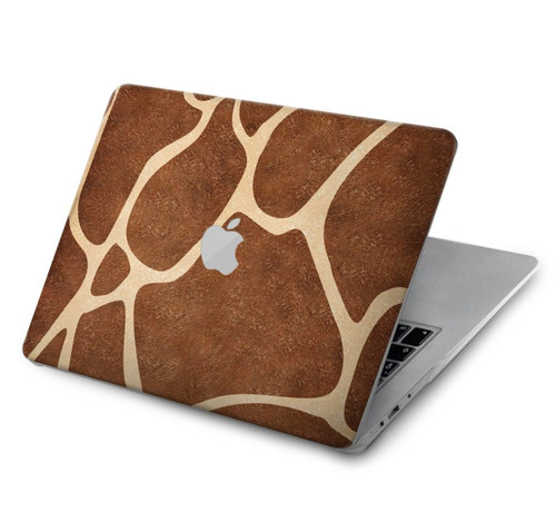 S2326 girafe Peau Etui Coque Housse pour MacBook Air 15″ (2023,2024,2025) - A2941, A3114, A3241