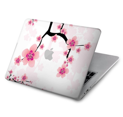 S2359 Fleur de prunier Etui Coque Housse pour MacBook Air 15″ (2023,2024) - A2941, A3114