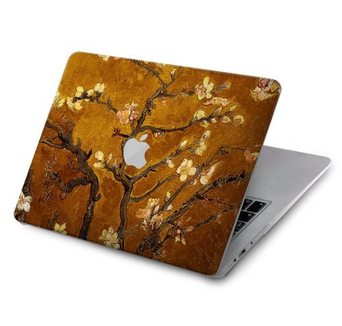 S2663 Fleur jaune Amandier Van Gogh Etui Coque Housse pour MacBook Air 15″ (2023,2024) - A2941, A3114