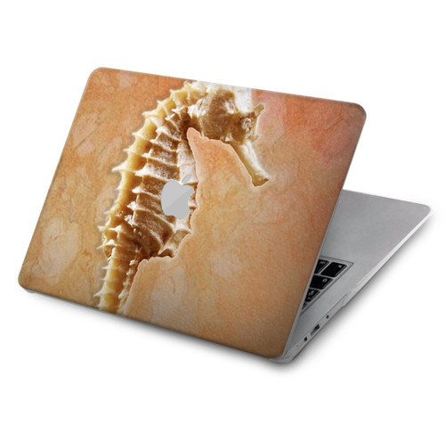 S2674 Hippocampe squelette Fossile Etui Coque Housse pour MacBook Air 15″ (2023,2024) - A2941, A3114