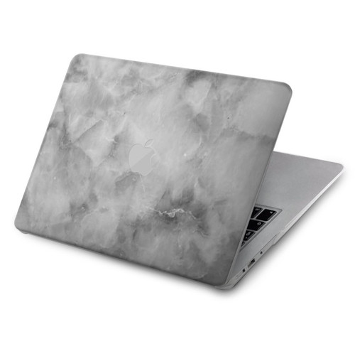 S2845 Texture en marbre gris Etui Coque Housse pour MacBook Air 15″ (2023,2024) - A2941, A3114