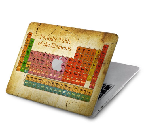 S2934 Millésimé Tableau périodique des éléments Etui Coque Housse pour MacBook Air 15″ (2023,2024,2025) - A2941, A3114, A3241 S2934 Millésimé Tableau périodique des éléments Etui Coque Housse pour MacBook Air 15″ (2023,2024,2025) - A2941, A3114, A3241