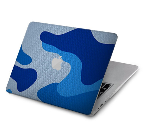 S2958 Armée Bleu Camo Camouflage Etui Coque Housse pour MacBook Air 15″ (2023,2024) - A2941, A3114