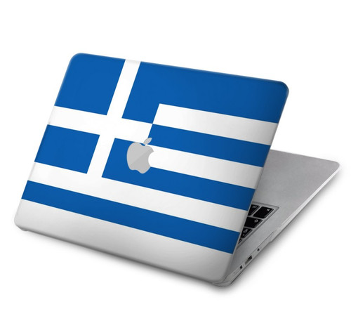 S3102 Drapeau de la Grèce Etui Coque Housse pour MacBook Air 15″ (2023,2024) - A2941, A3114