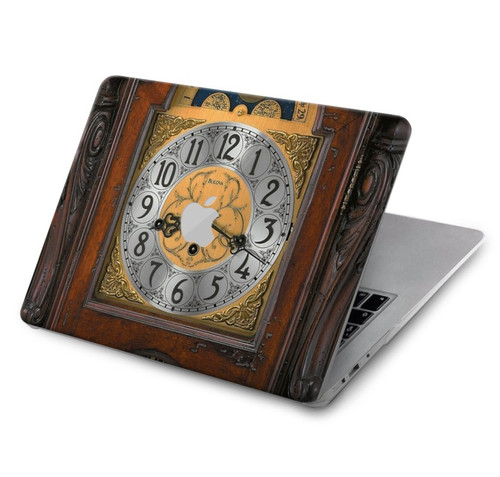 S3173 Grand-père Horloge Antique Horloge murale Etui Coque Housse pour MacBook Air 15″ (2023,2024) - A2941, A3114