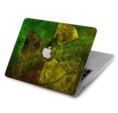 S3202 Symbole de danger radioactif nucléaire Etui Coque Housse pour MacBook Air 15″ (2023,2024,2025) - A2941, A3114, A3241