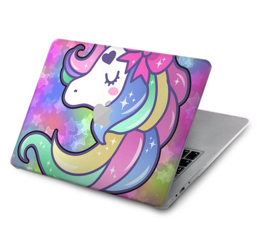 S3264 Pastel Licorne Etui Coque Housse pour MacBook Air 15″ (2023,2024) - A2941, A3114