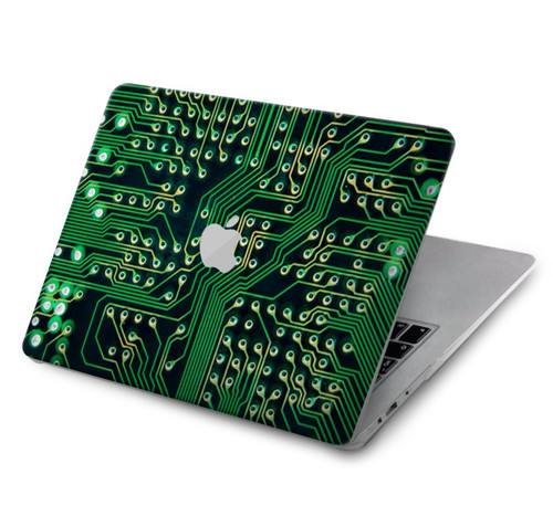 S3392 Electronique Circuit de carte graphique Etui Coque Housse pour MacBook Air 15″ (2023,2024) - A2941, A3114