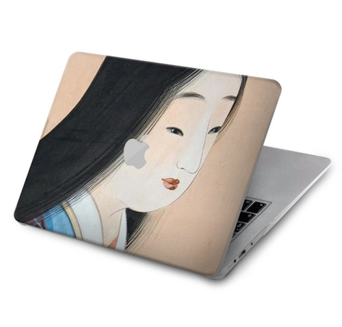 S3483 Japon Beauté Kimono Etui Coque Housse pour MacBook Air 15″ (2023,2024) - A2941, A3114