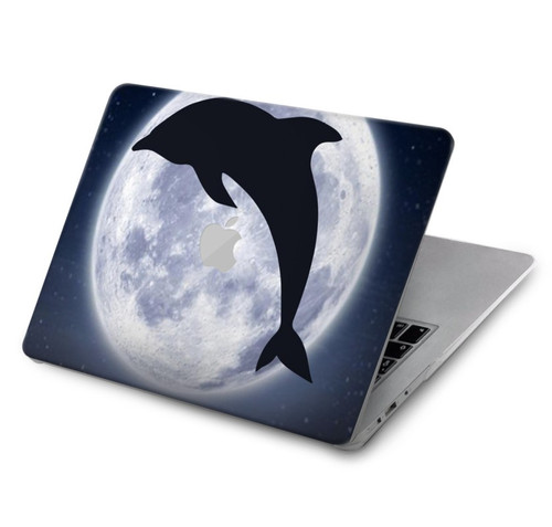 S3510 Dauphin Lune Nuit Etui Coque Housse pour MacBook Air 15″ (2023,2024) - A2941, A3114