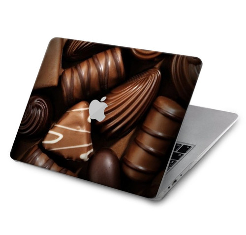 S3840 Amateurs de chocolat au lait au chocolat noir Etui Coque Housse pour MacBook Air 15″ (2023,2024) - A2941, A3114