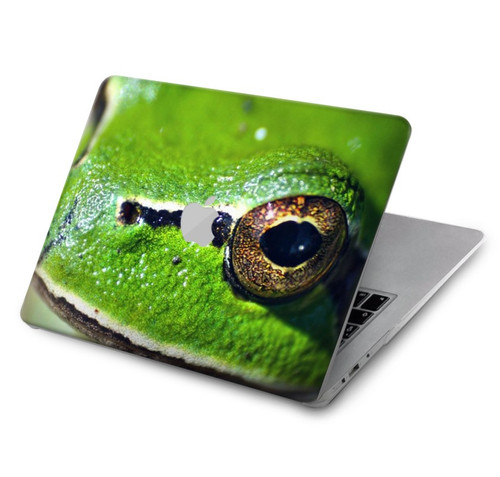 S3845 Grenouille verte Etui Coque Housse pour MacBook Air 15″ (2023,2024) - A2941, A3114