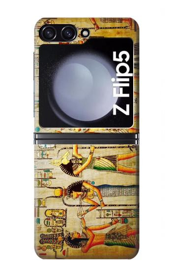 S0272 Egypte murale Art Etui Coque Housse pour Samsung Galaxy Z Flip 5