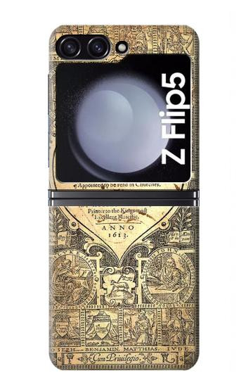 S0330 Bible Etui Coque Housse pour Samsung Galaxy Z Flip 5