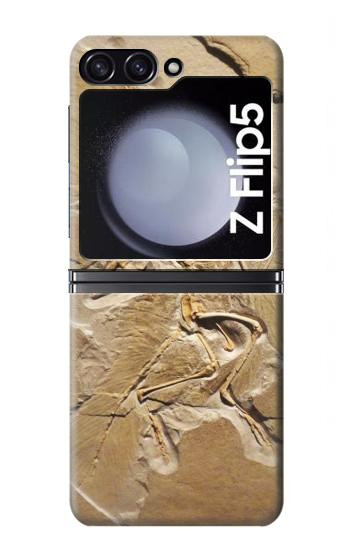 S0380 Fossile de dinosaure Etui Coque Housse pour Samsung Galaxy Z Flip 5