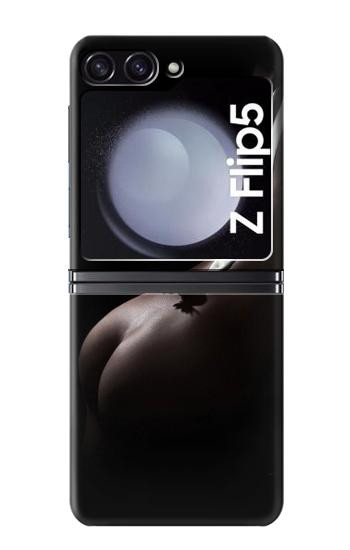 S0546 Sexy Crème fraise Etui Coque Housse pour Samsung Galaxy Z Flip 5