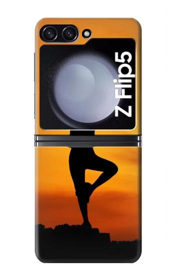 S0832 Yoga Etui Coque Housse pour Samsung Galaxy Z Flip 5