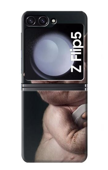 S1273 fou de porc Etui Coque Housse pour Samsung Galaxy Z Flip 5