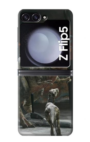 S1288 Dinosaur T Rex Etui Coque Housse pour Samsung Galaxy Z Flip 5